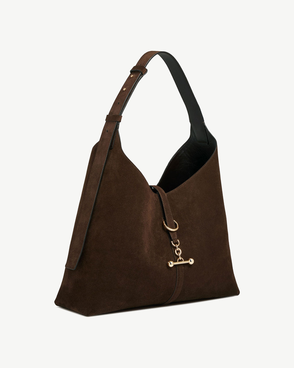 Strathberry Kite Hobo Maxi - Chocolate Suede