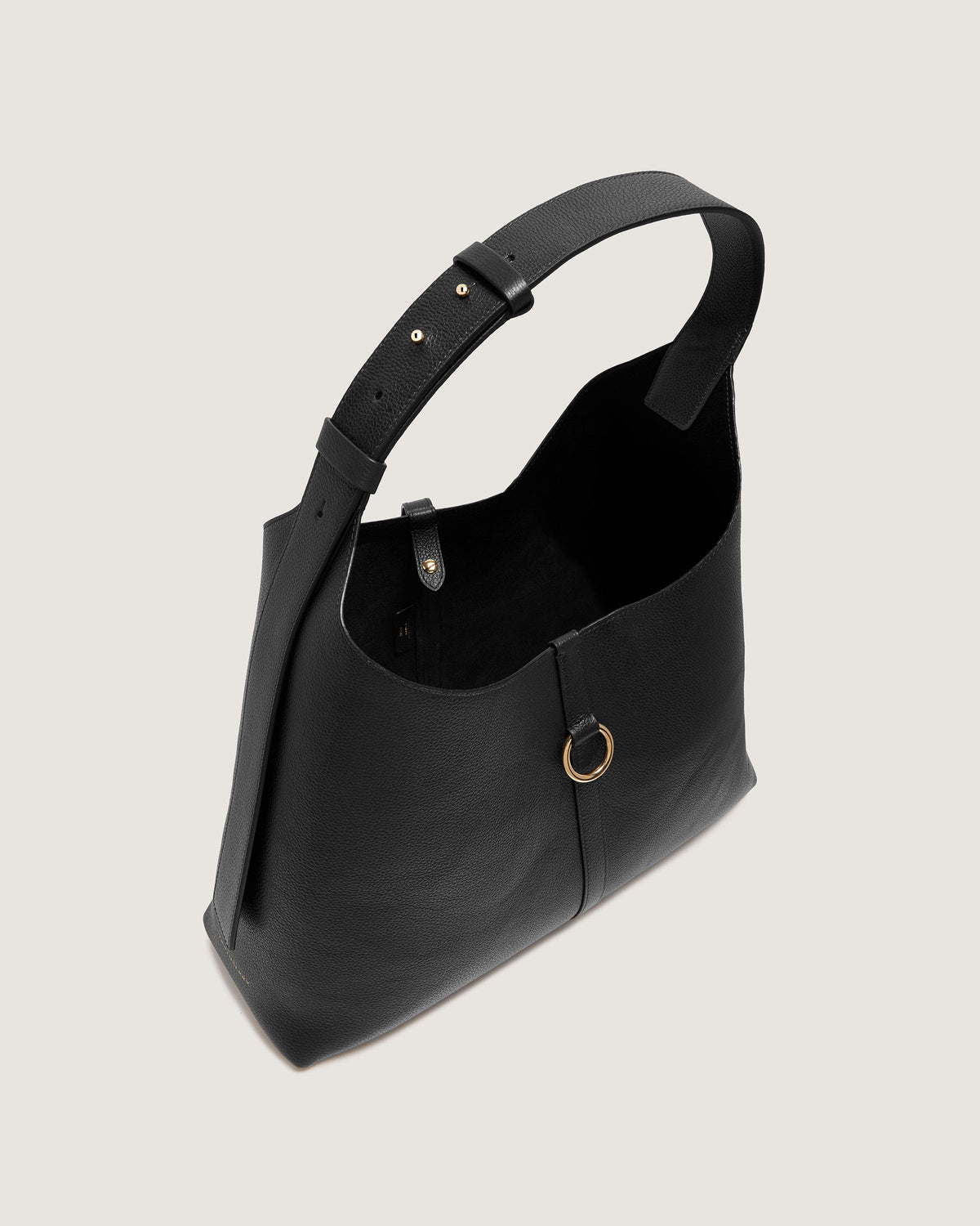 Strathberry Kite Hobo Maxi - Black