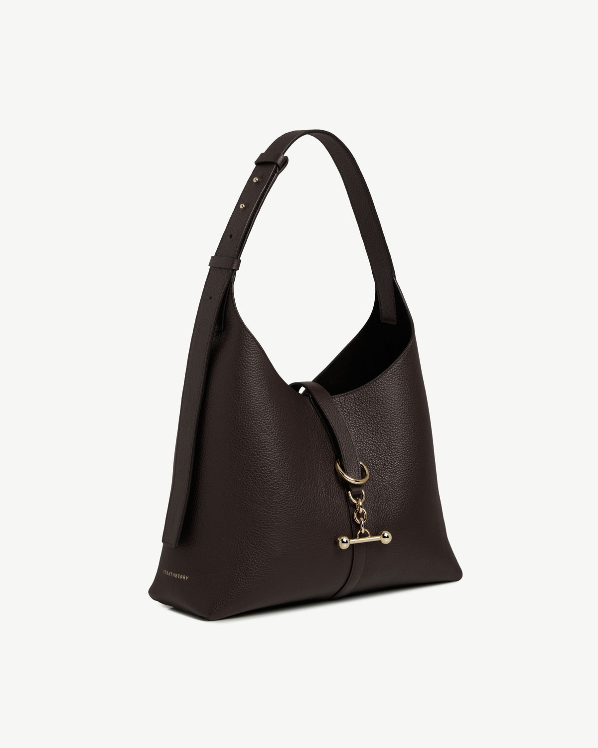 Strathberry Kite Hobo - Espresso