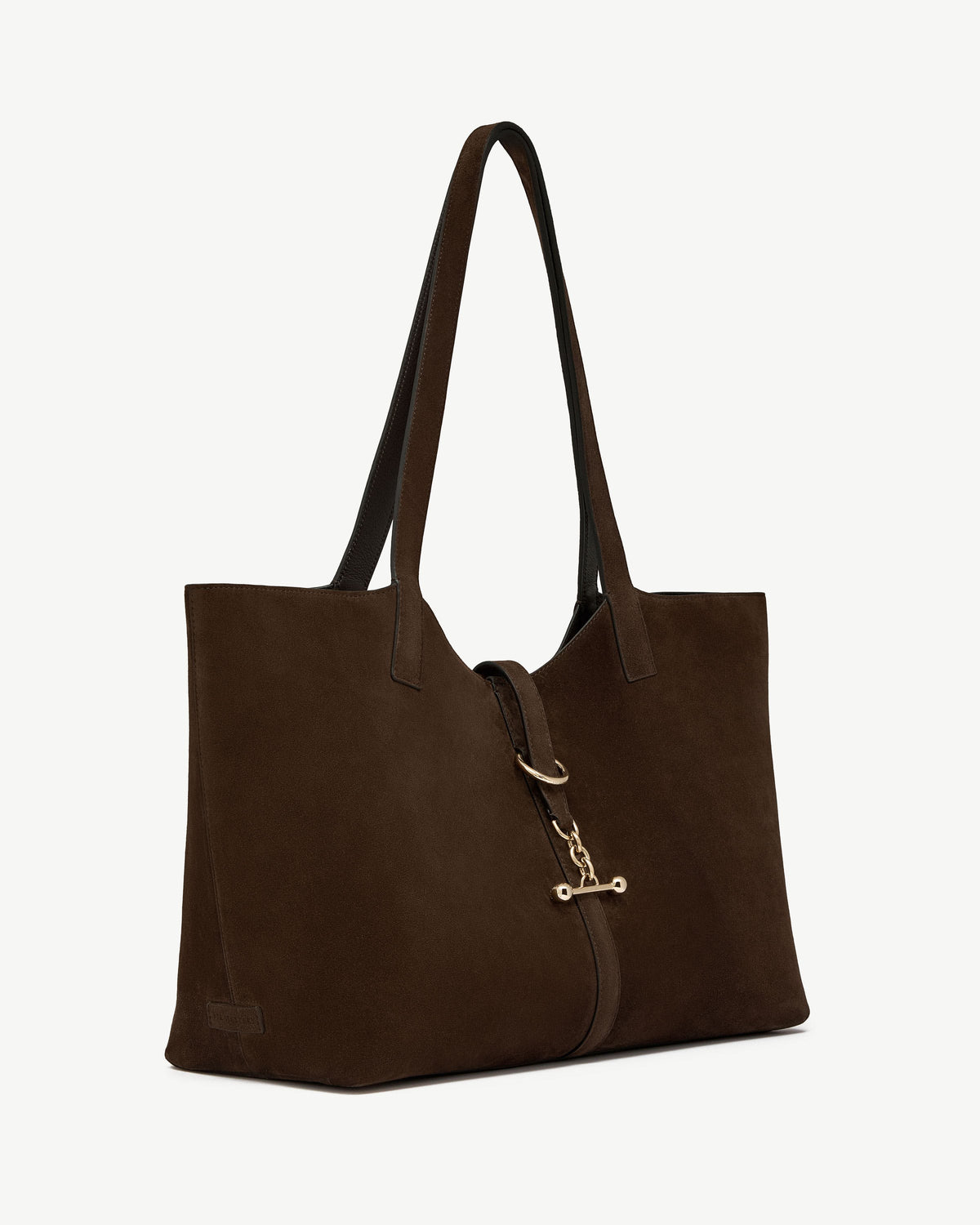 Strathberry Kite Tote - Chocolate Suede