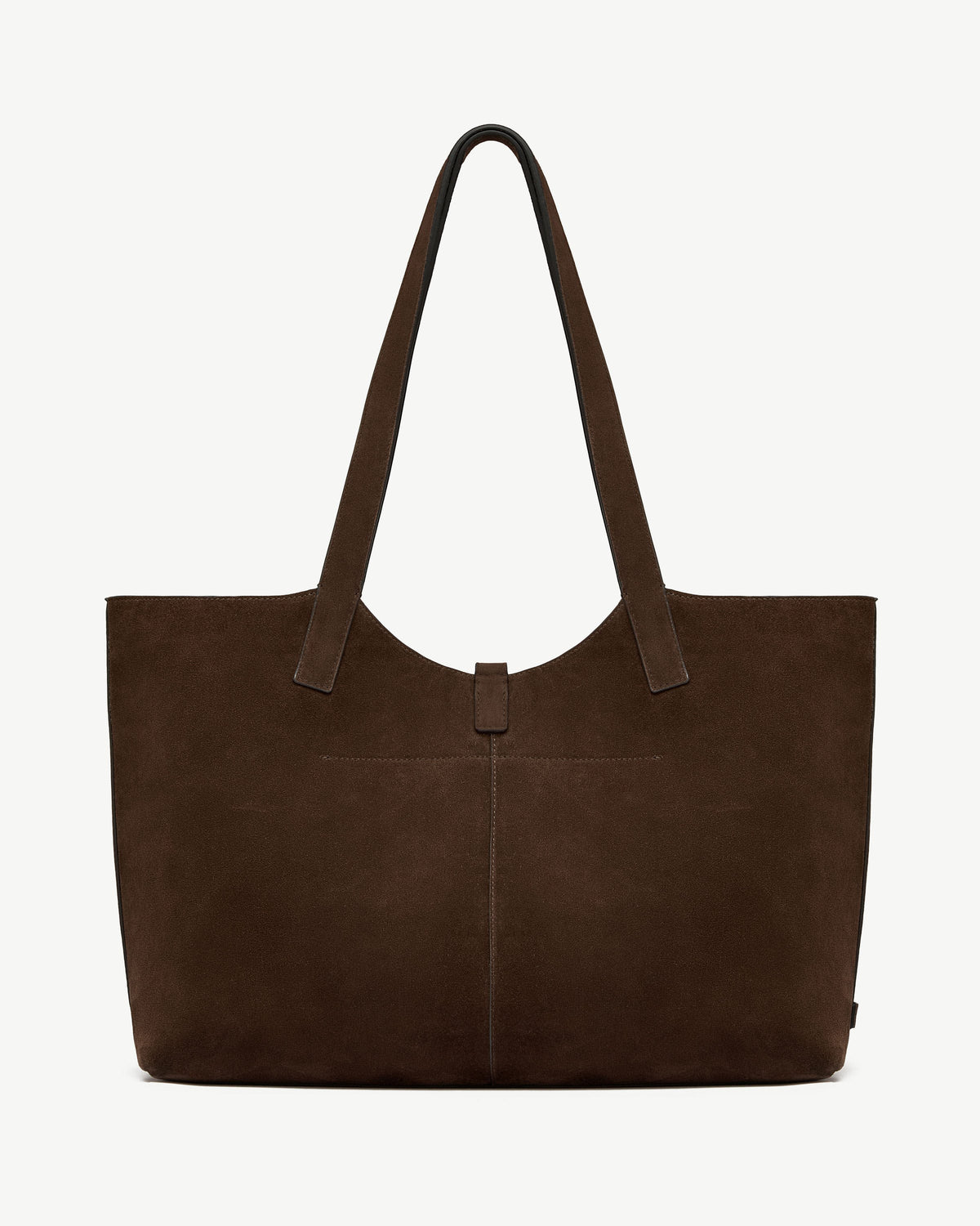 Strathberry Kite Tote - Chocolate Suede
