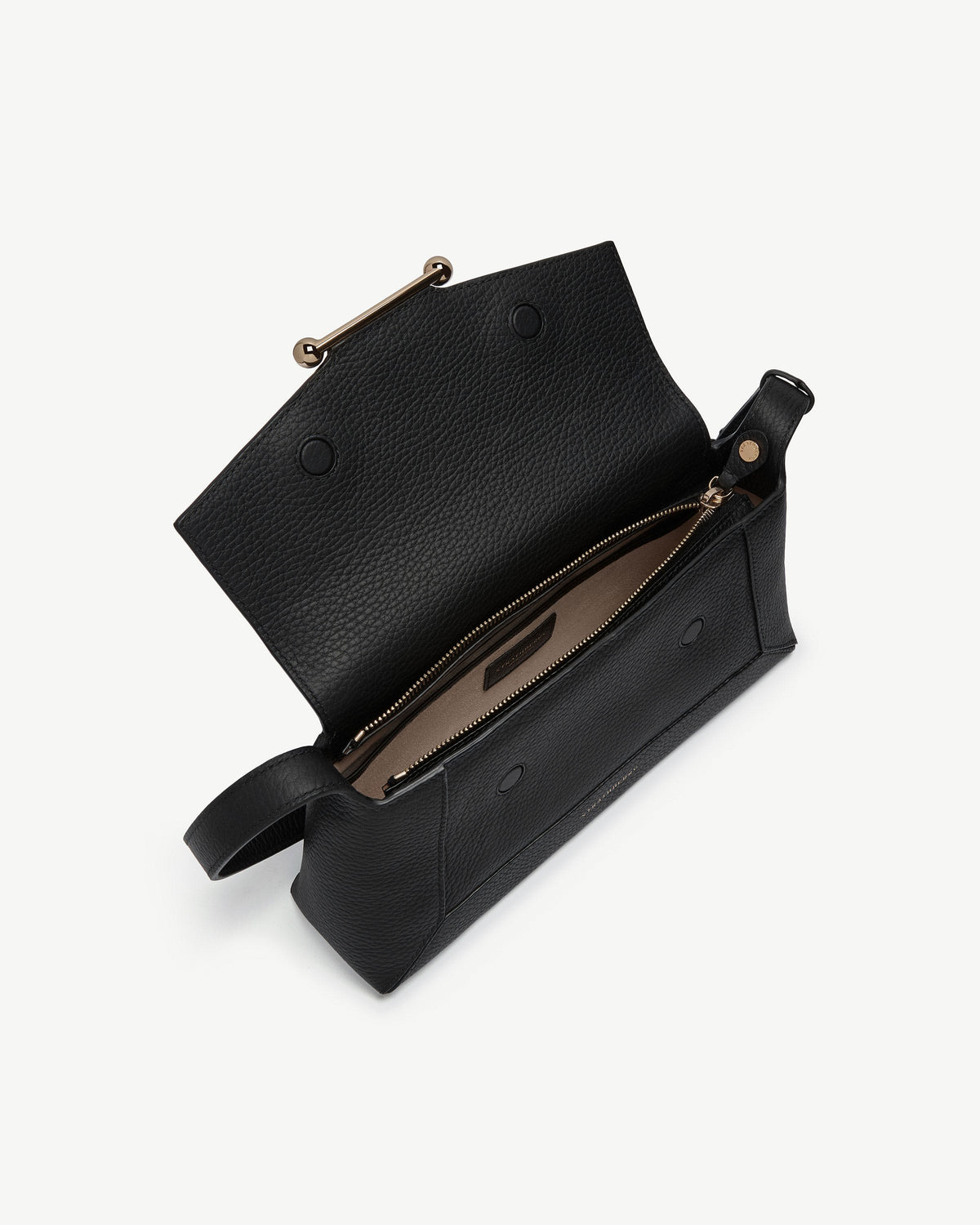 Strathberry Mosaic Shoulder - Black