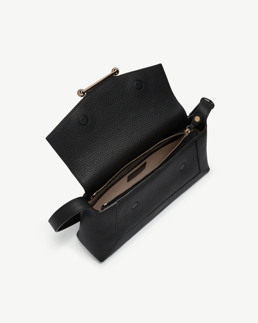 Strathberry Mosaic Shoulder - Black