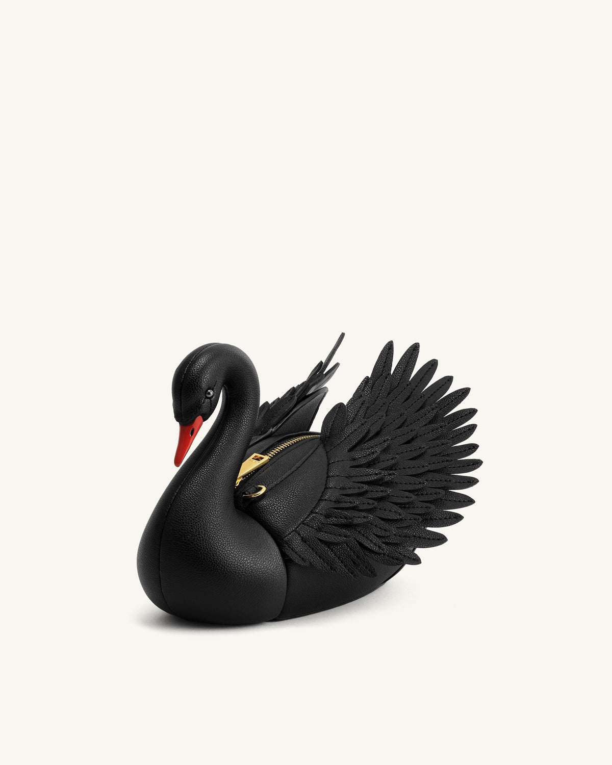 JW Pei Alani Swan Shaped Crossbody Bag - Black