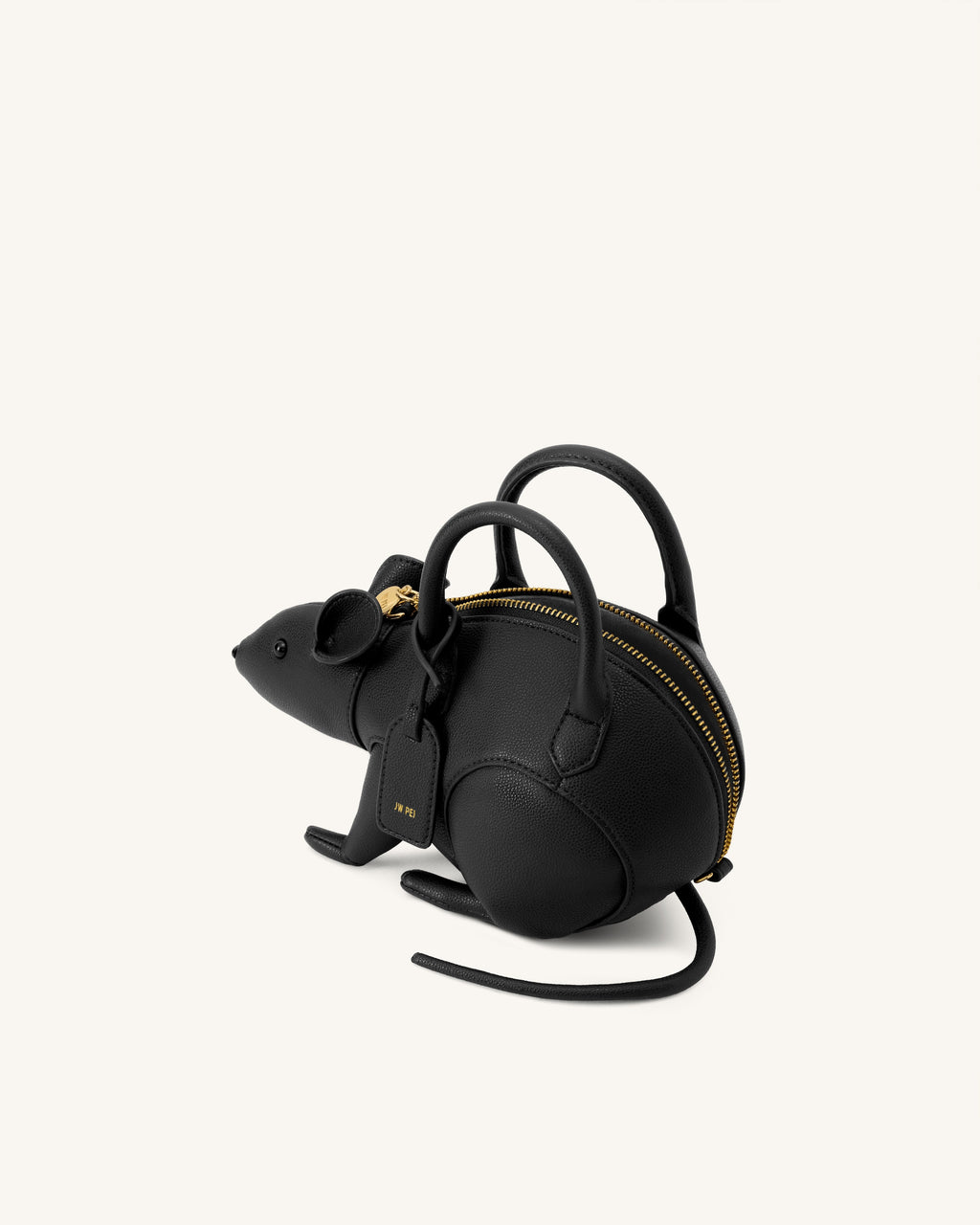 JW Pei Mia Mouse Top Handle Bag - Black