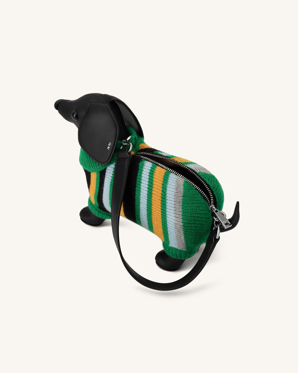 JW Pei Addison Dachshund Handbag - Black