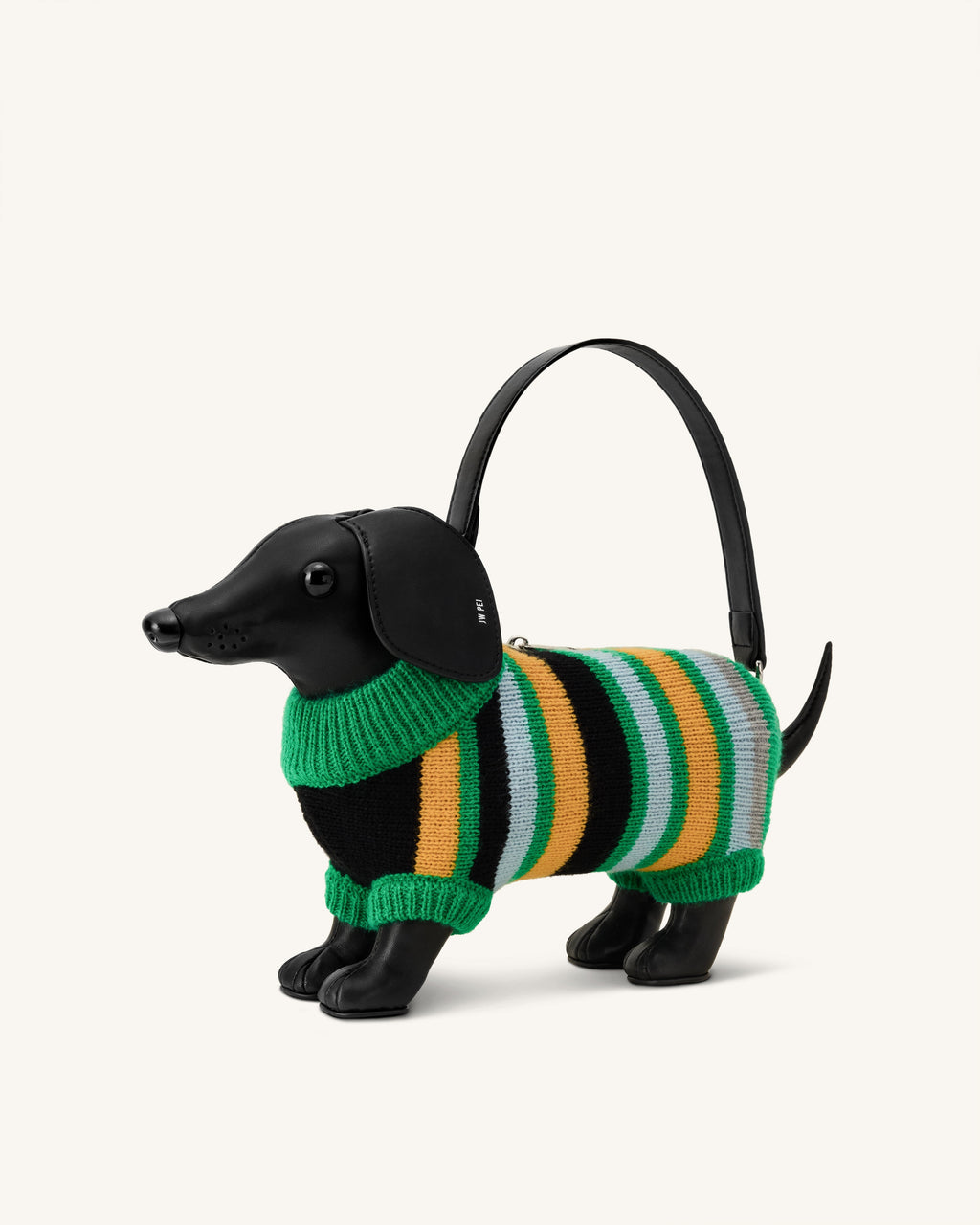 JW Pei Addison Dachshund Handbag - Black