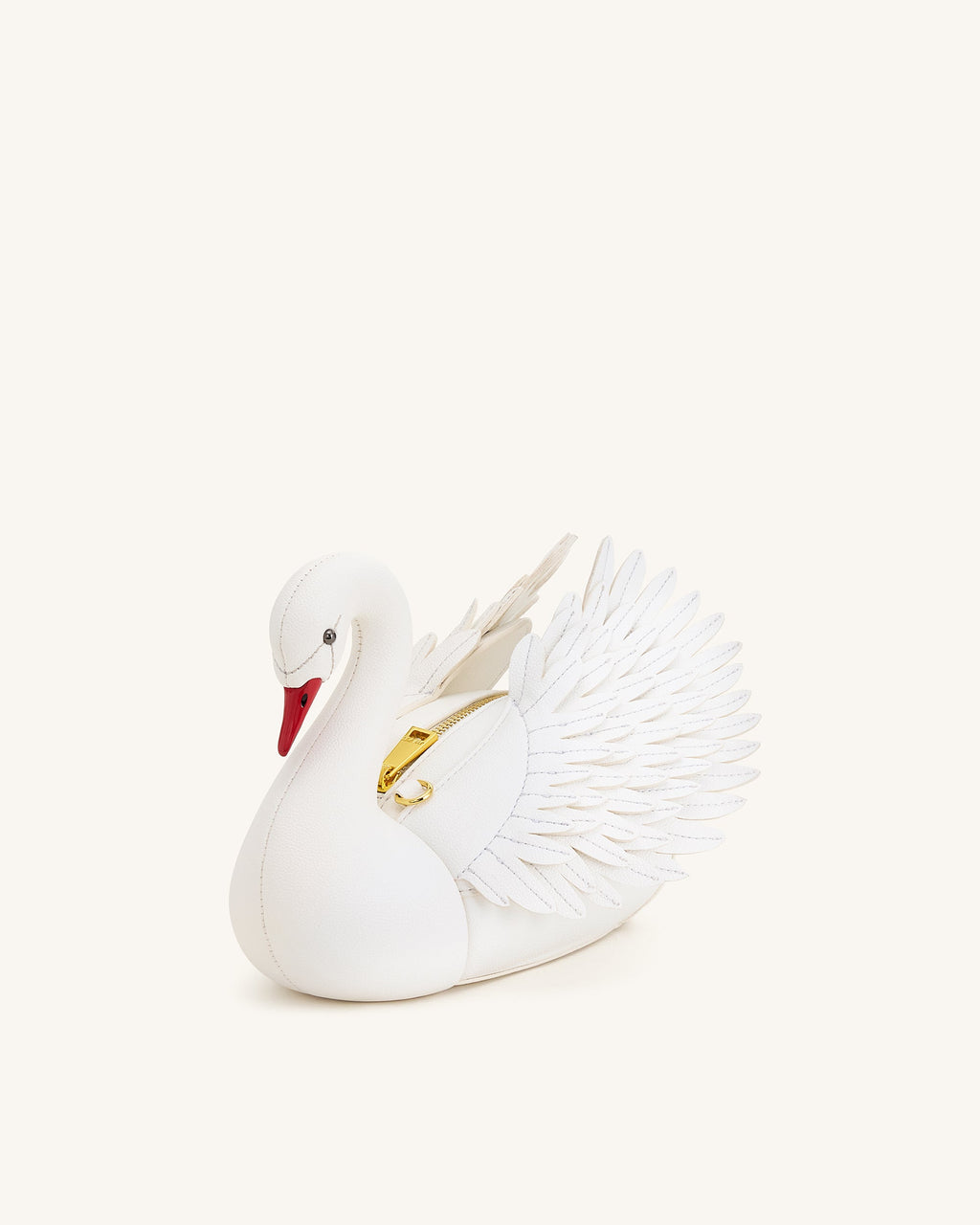 JW Pei Alani Swan Shaped Crossbody Bag - White