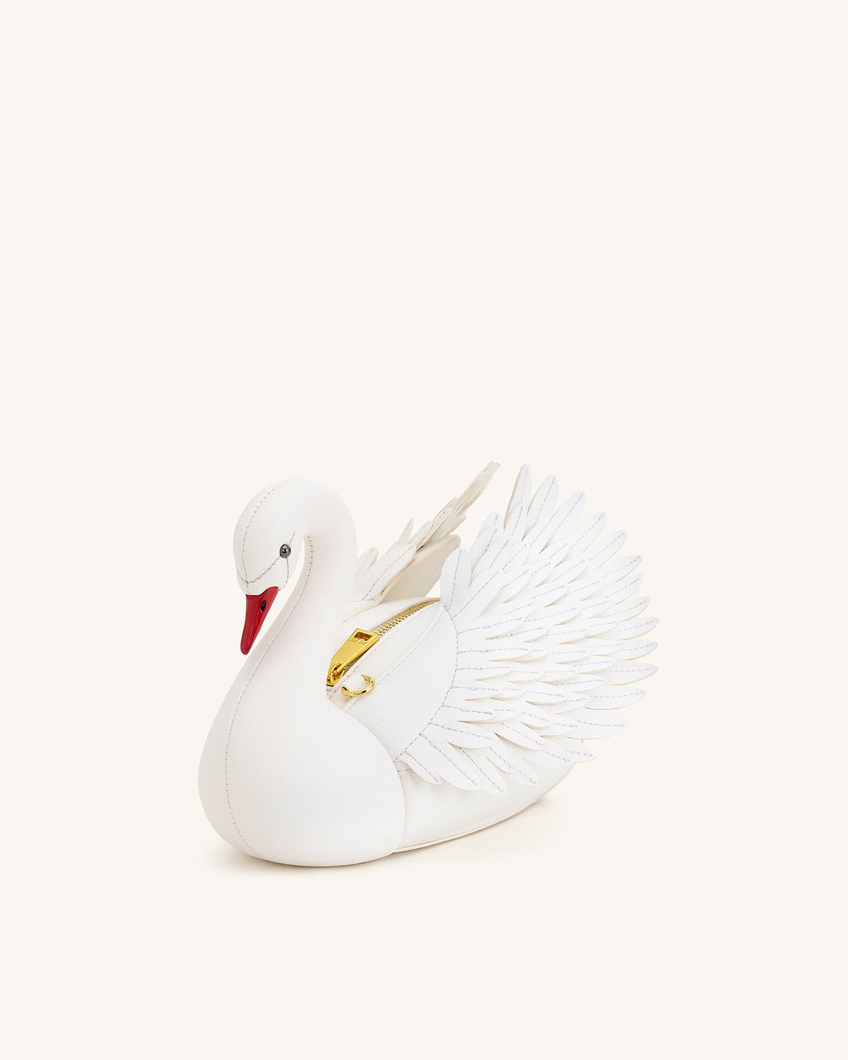 JW Pei Alani Swan Shaped Crossbody Bag - White