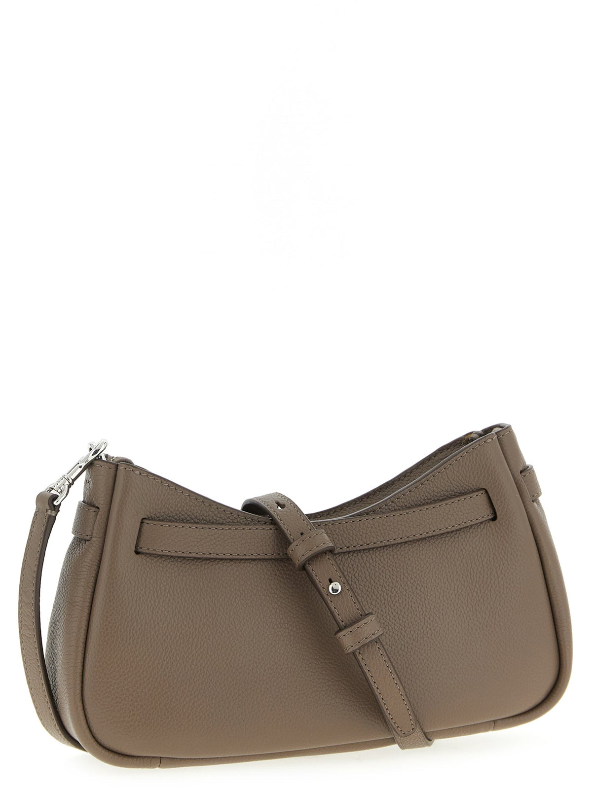 Tory Burch Romy Top Zip Shoulder Bag - Brown