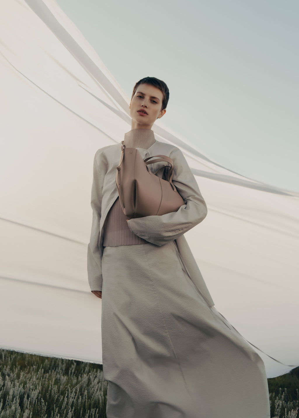 Polène Cyme Mini - Taupe Grainé