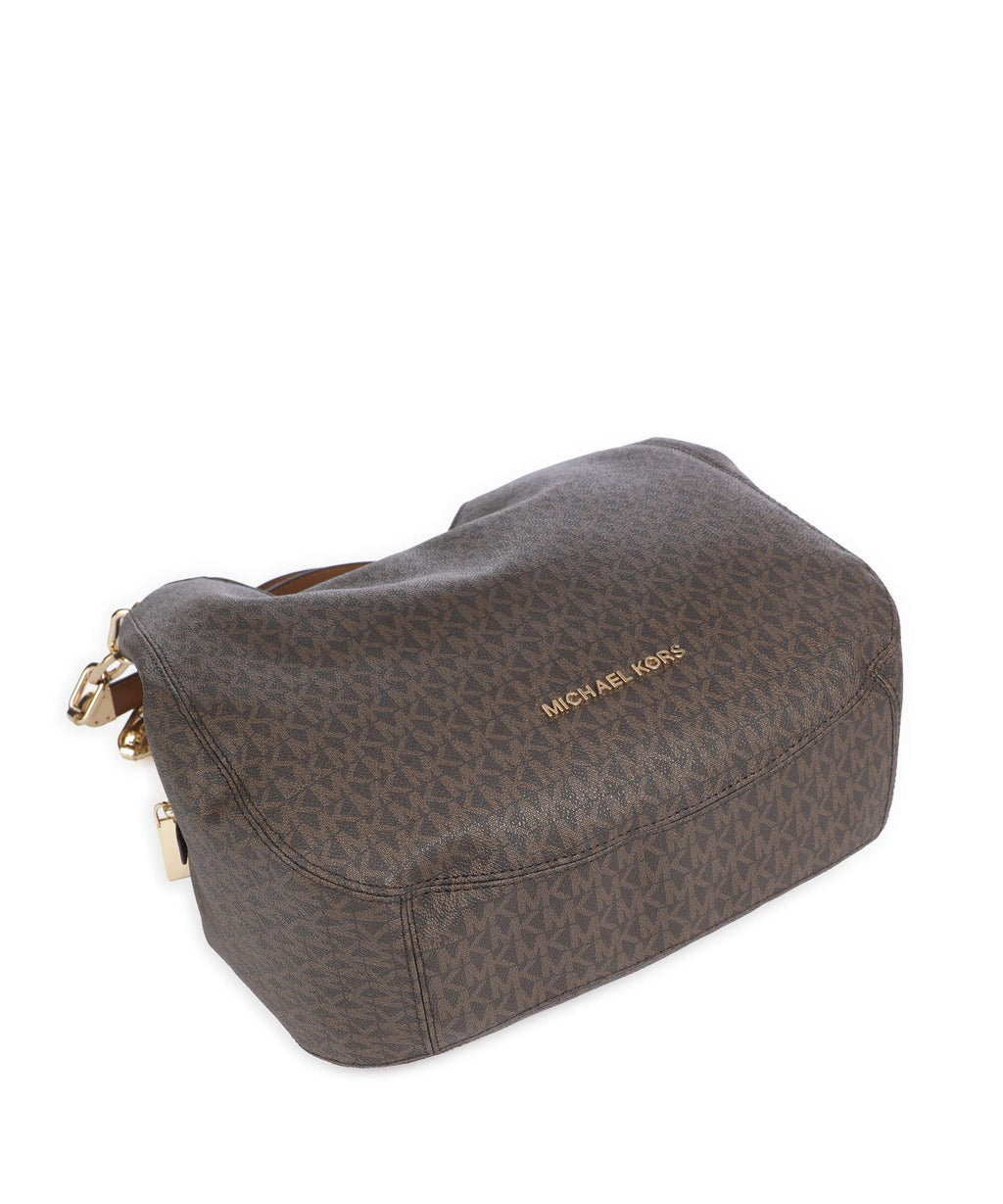 Michael Kors Lillie Hobo Bag - Brown / Acorn