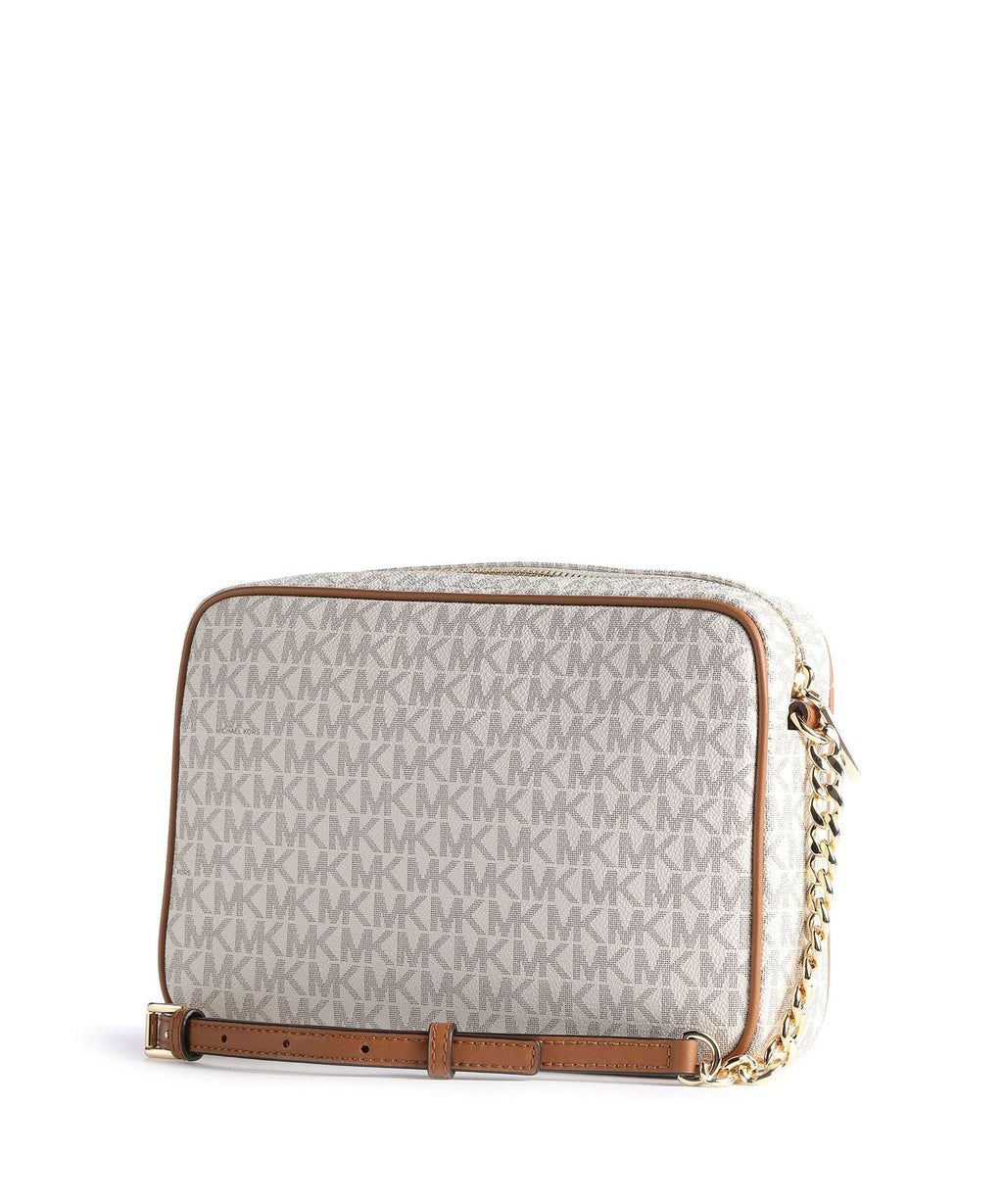 Michael Kors Jet Set Crossbody Bag - Vanilla