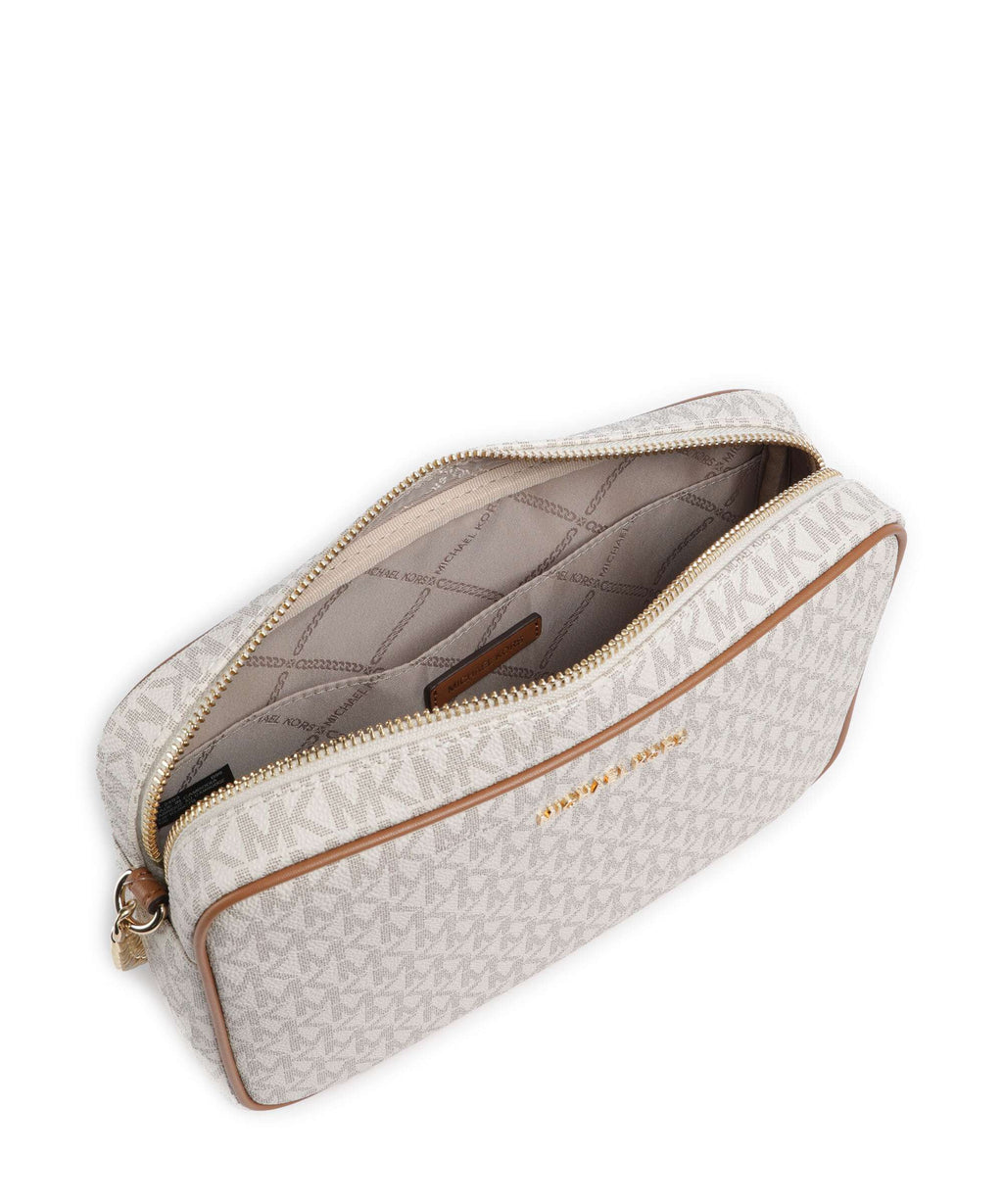 Michael Kors Jet Set Crossbody Bag - Vanilla