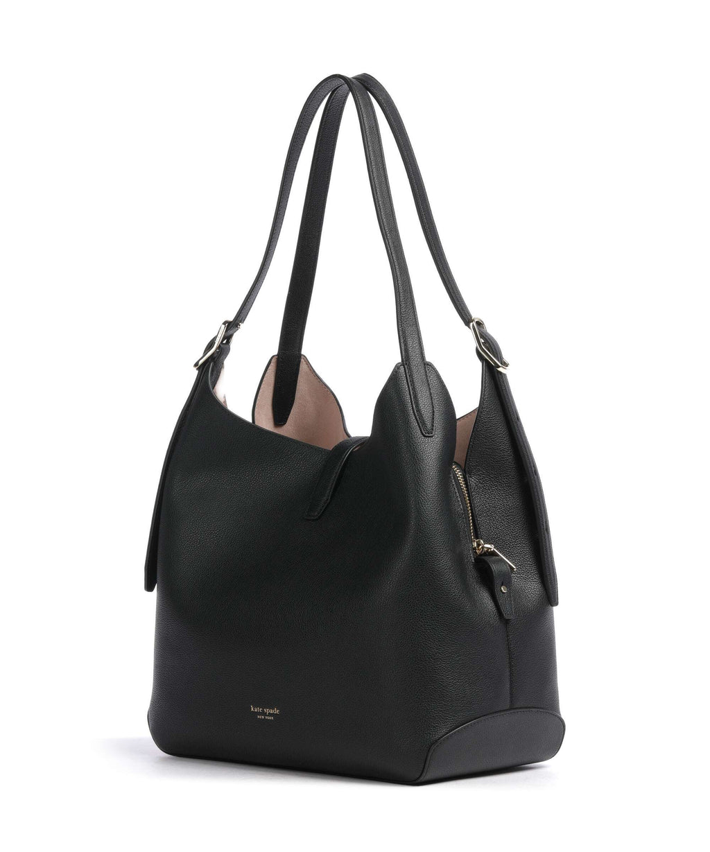 Kate Spade Deco Hobo Bag - Black