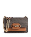 Michael Kors Heather Shoulder Bag - Brown / Acorn