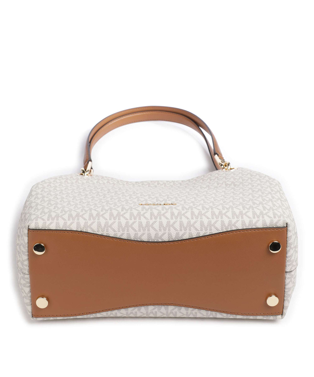 Michael Kors Kensington Hobo Bag - Vanilla / Acorn