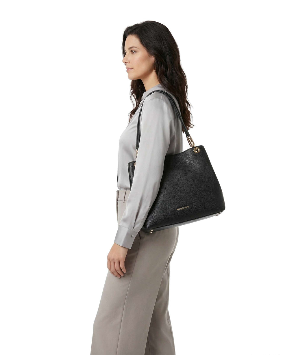 Michael Kors Kensington Large Hobo Bag - Black