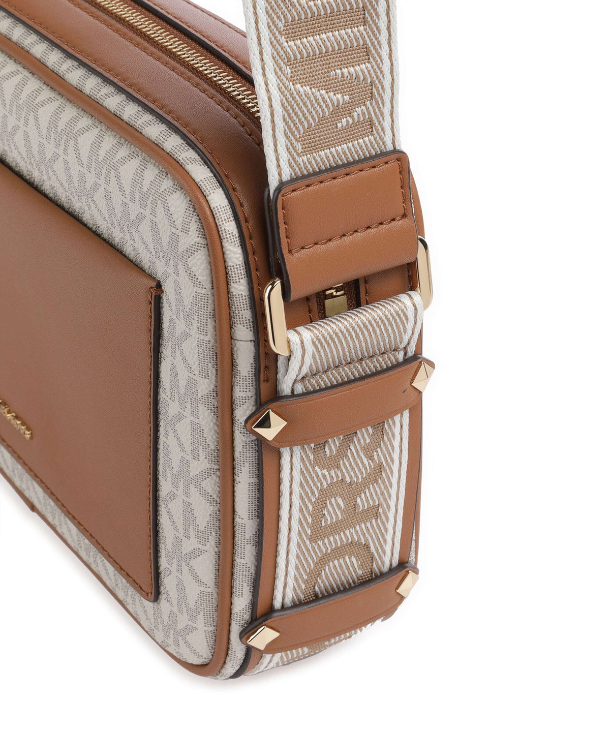 Michael Kors Maeve Crossbody Bag - Vanilla / Acorn