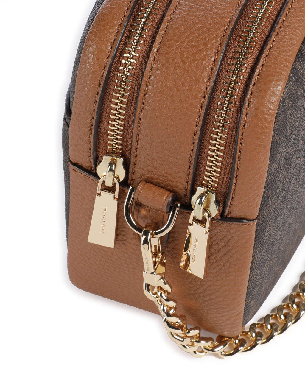 Michael Kors Bryant Medium Crossbody Bag - Brown / Acorn