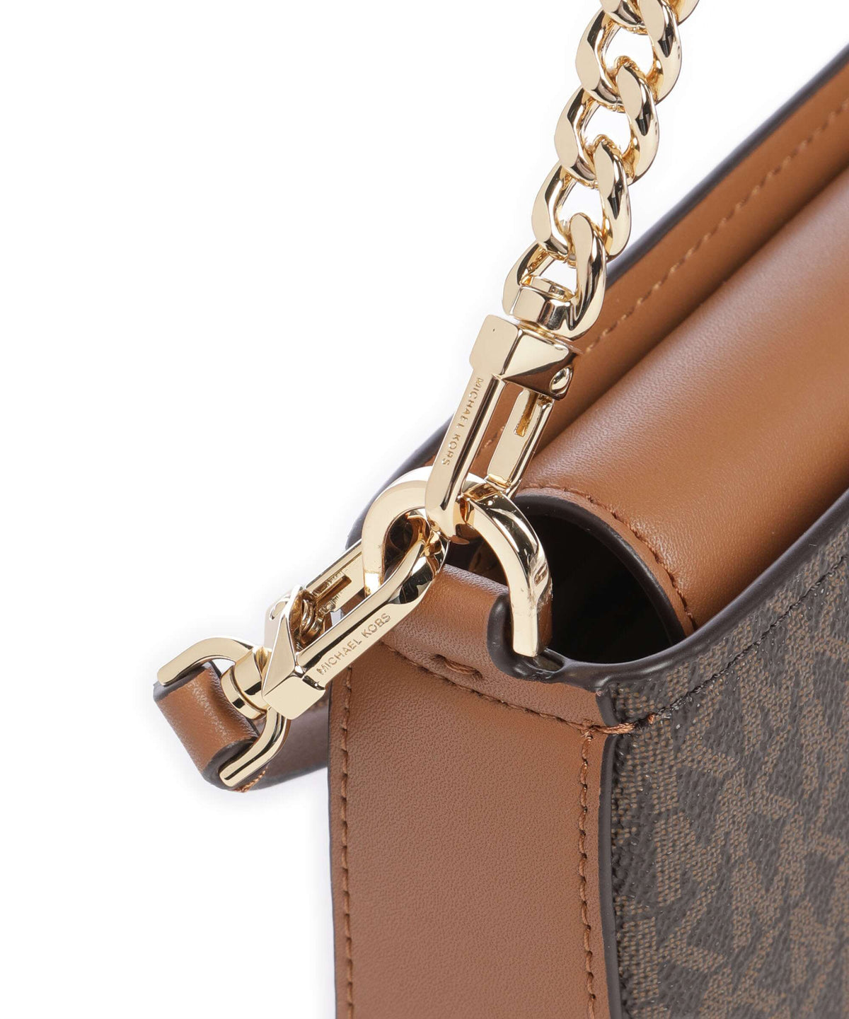 Michael Kors Bryant Small Shoulder Bag - Brown / Acorn