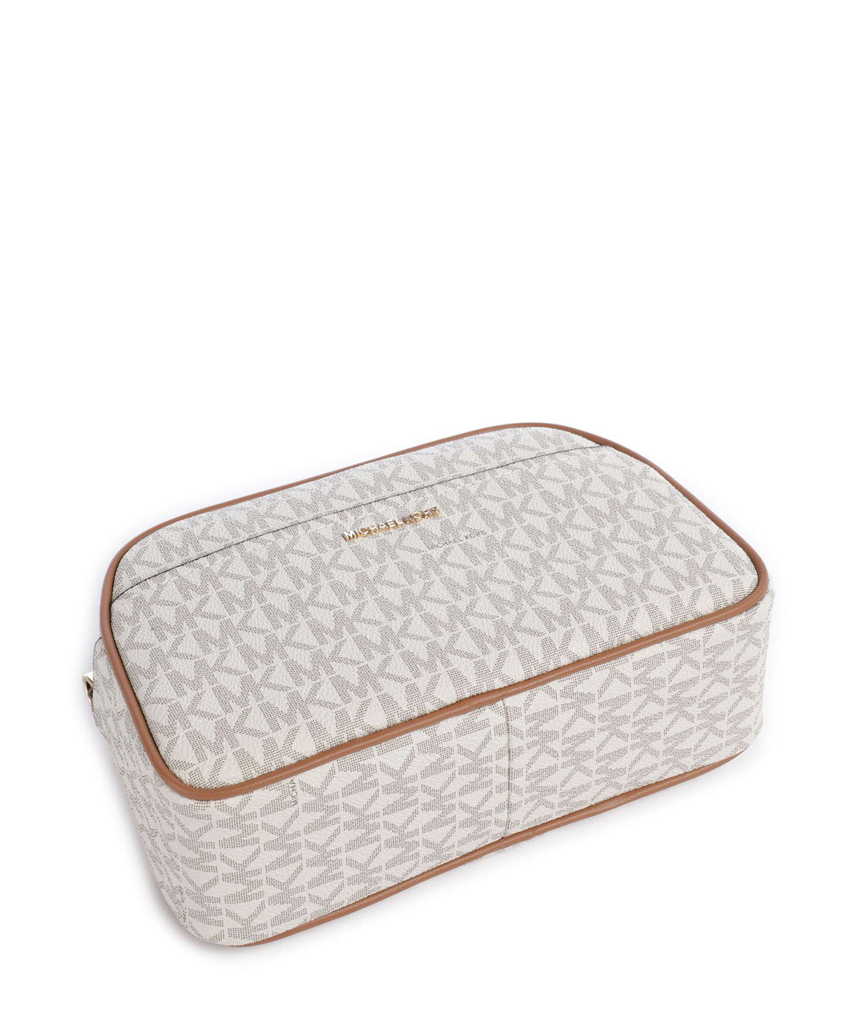 Michael Kors Jet Set Small Crossbody Bag - Vanilla / Acorn