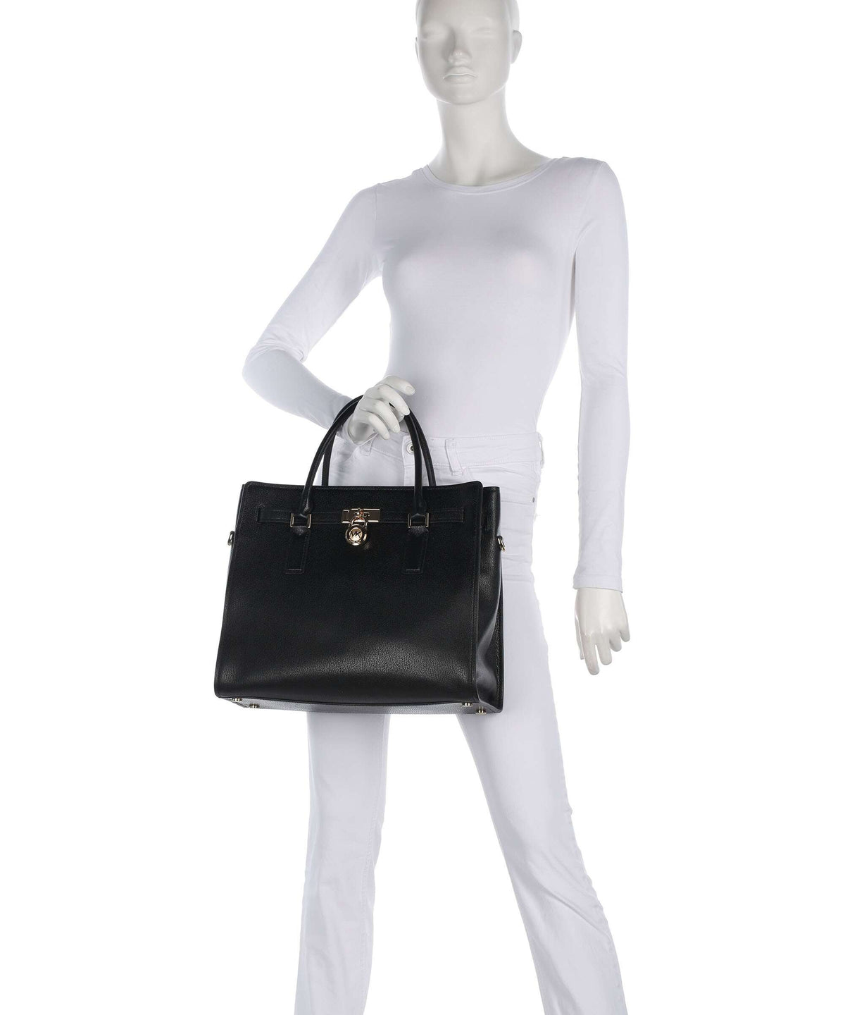 Michael Kors Hamilton Moderne Large Handbag - Black