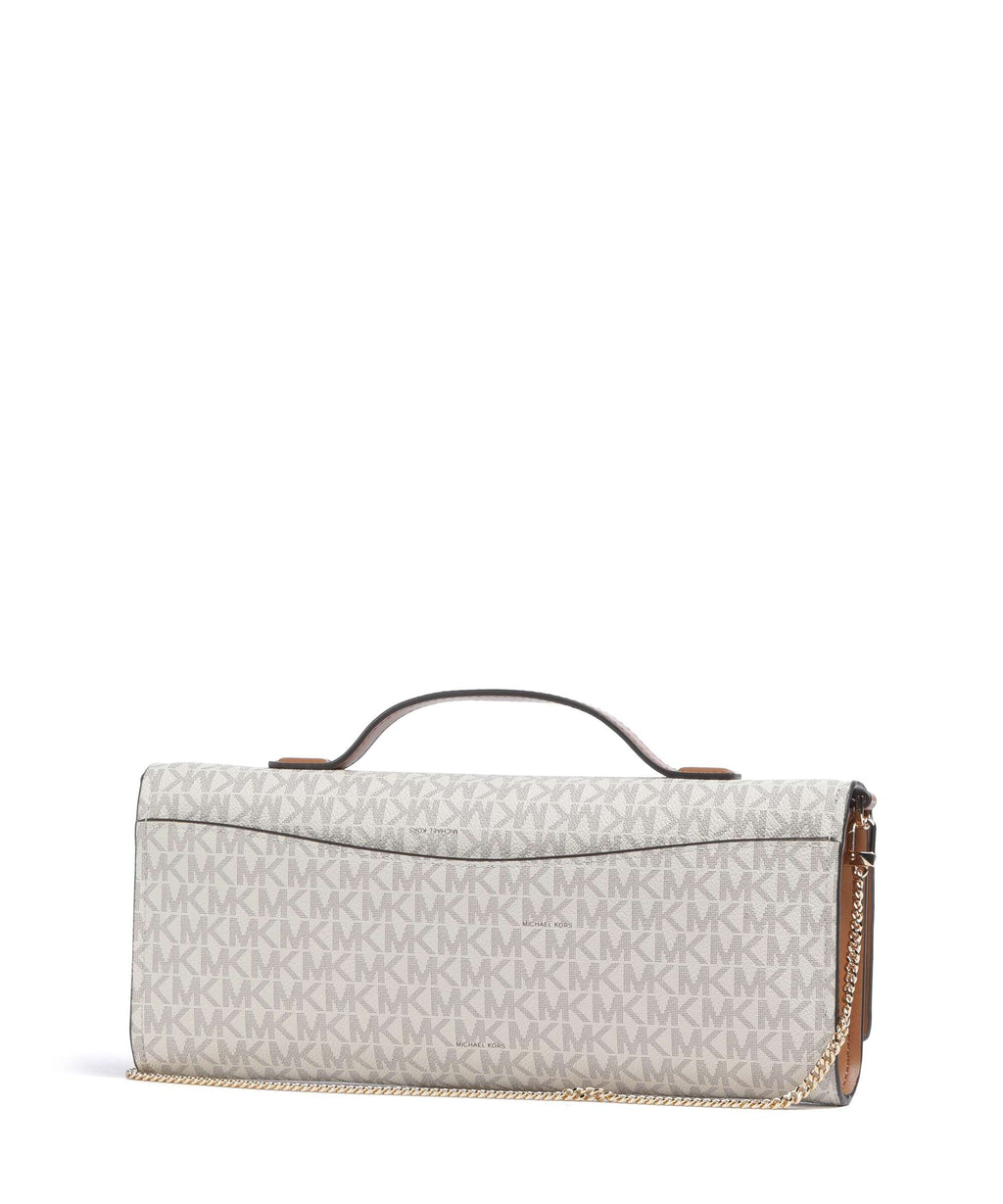 Michael Kors Hamilton Moderne Medium Shoulder Bag - Vanilla / Acorn