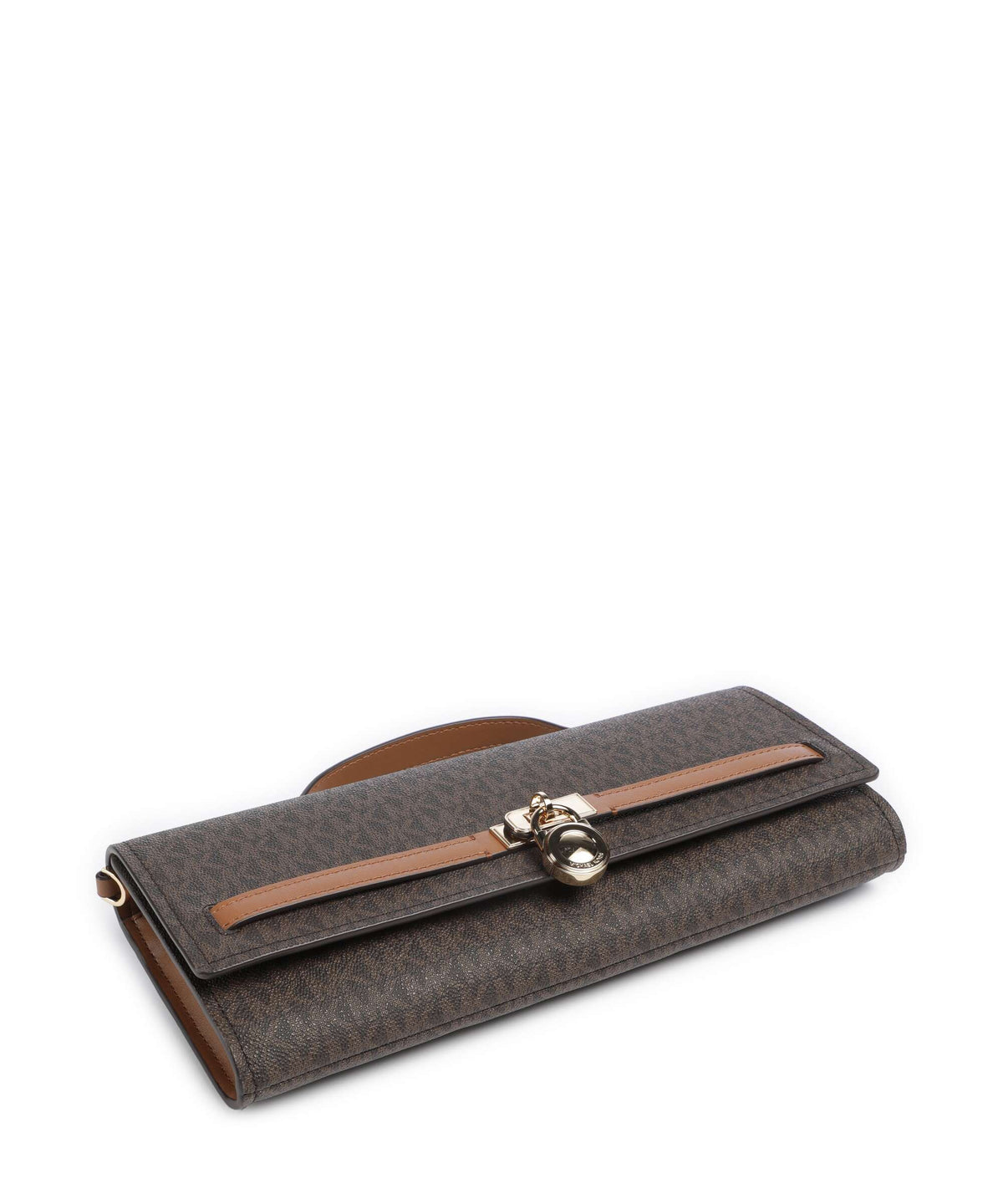 Michael Kors Hamilton Moderne Medium Shoulder Bag - Brown / Acorn