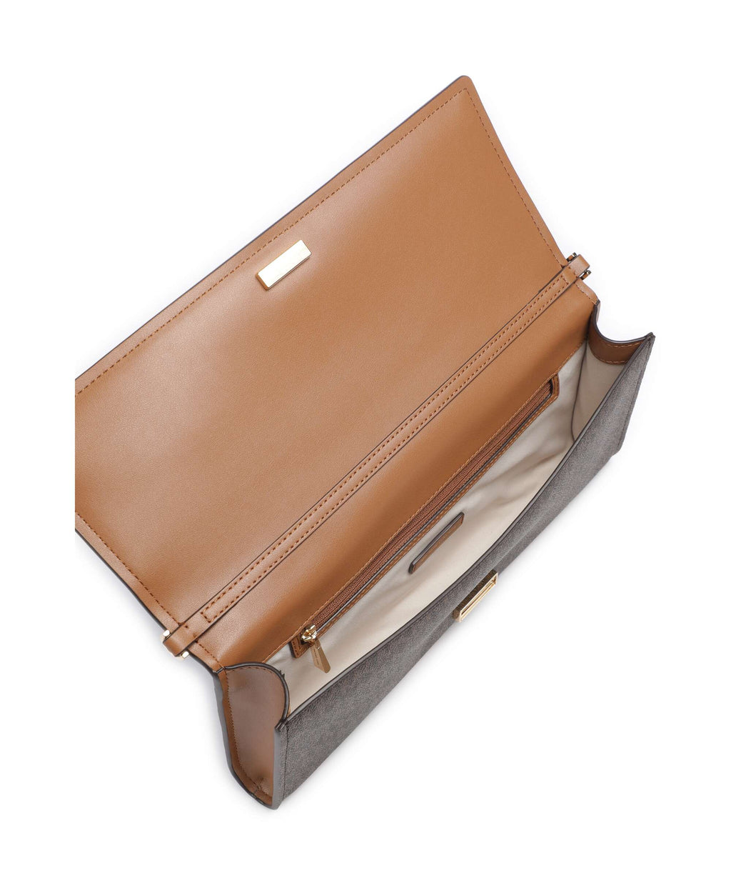 Michael Kors Hamilton Moderne Medium Shoulder Bag - Brown / Acorn