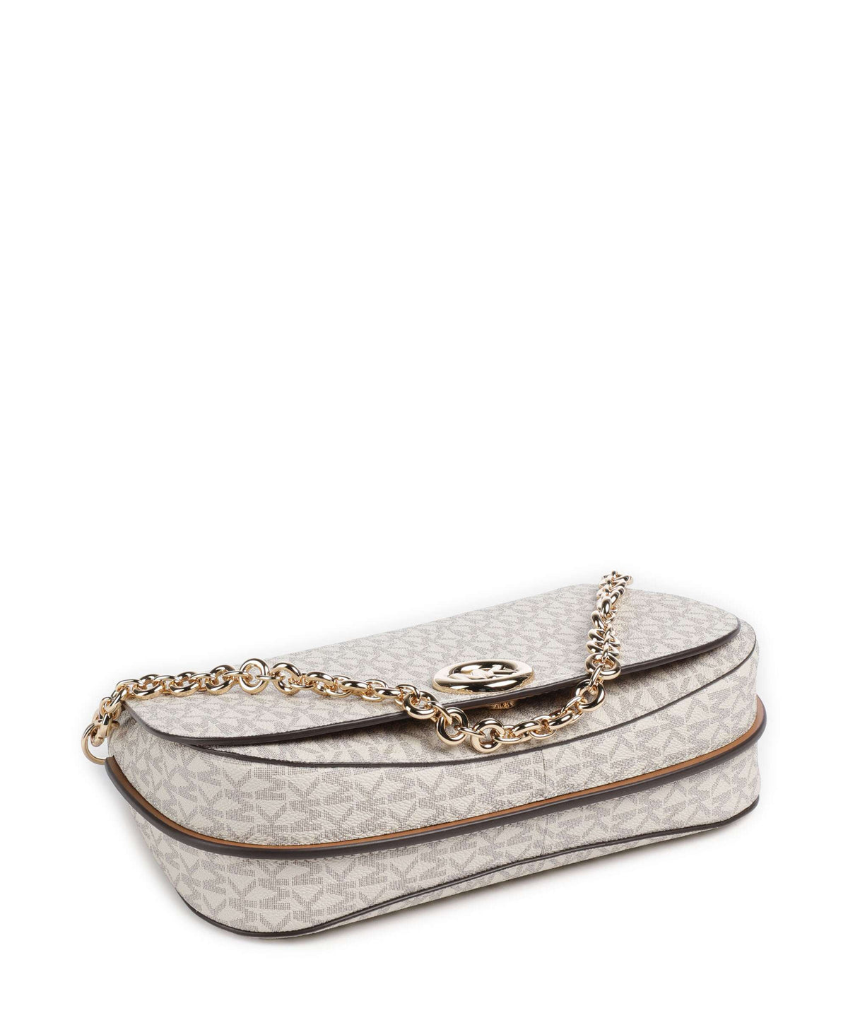 Michael Kors Nolita Medium Shoulder Bag - Vanilla / Acorn