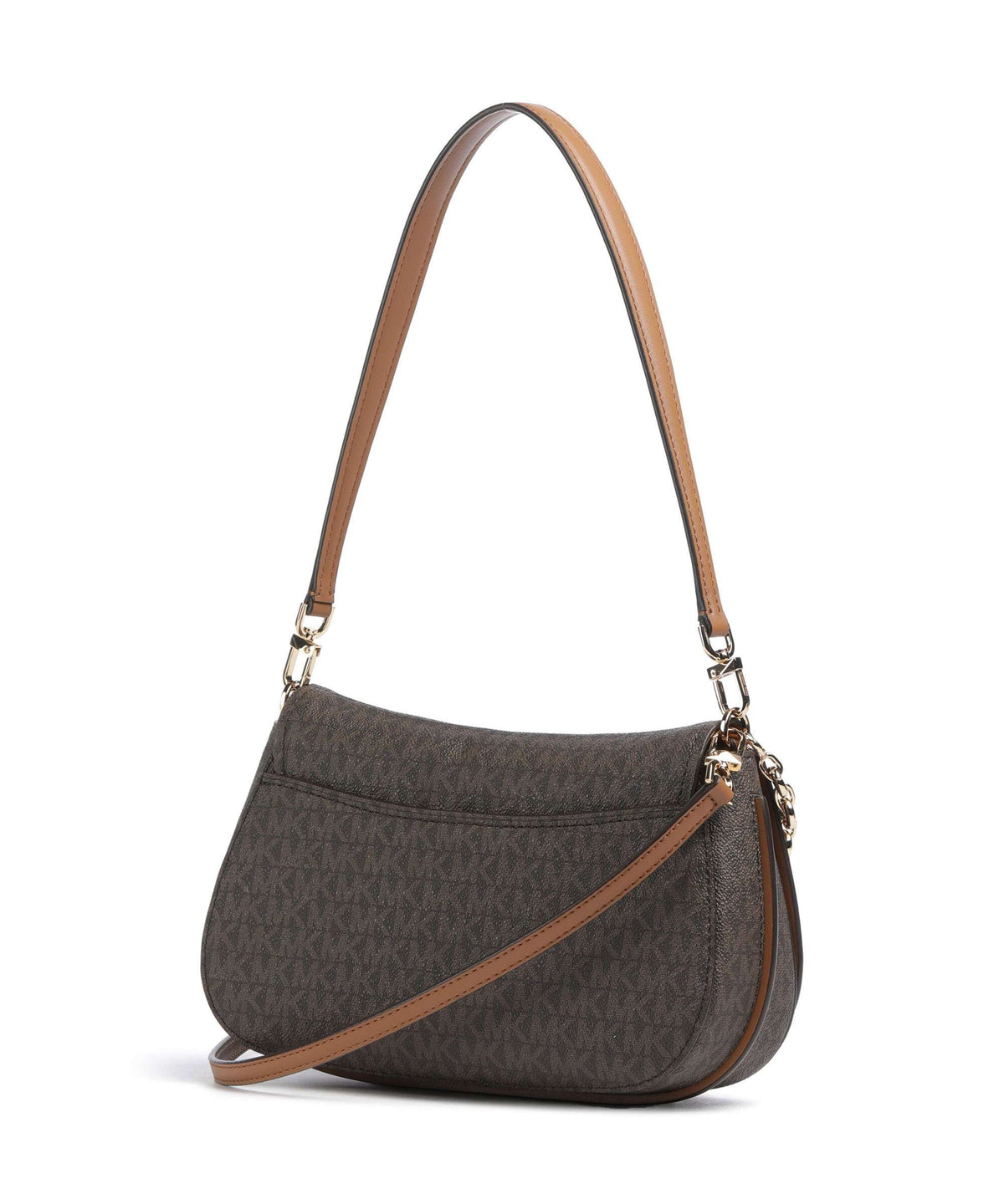 Michael Kors Nolita Medium Shoulder Bag - Brown / Acorn
