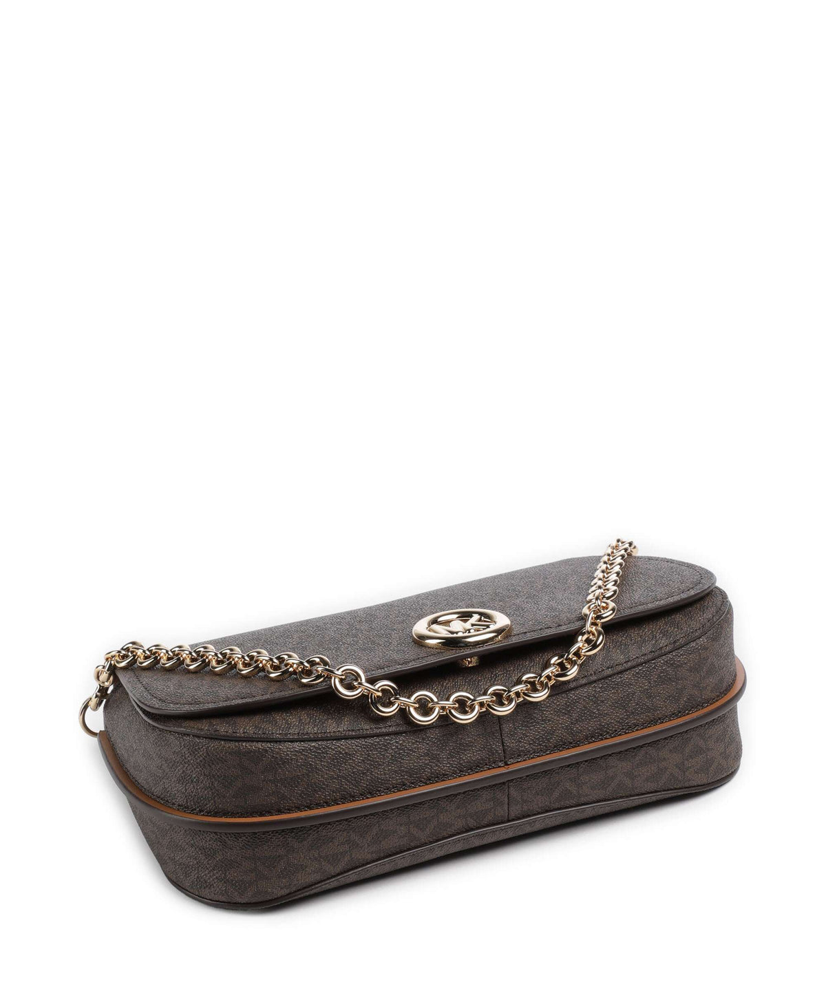 Michael Kors Nolita Medium Shoulder Bag - Brown / Acorn