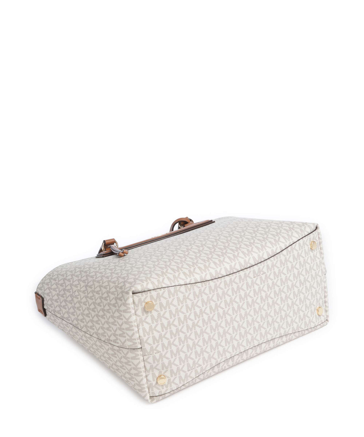 Michael Kors Jet Set Travel Medium Tote Bag - Vanilla / Acorn