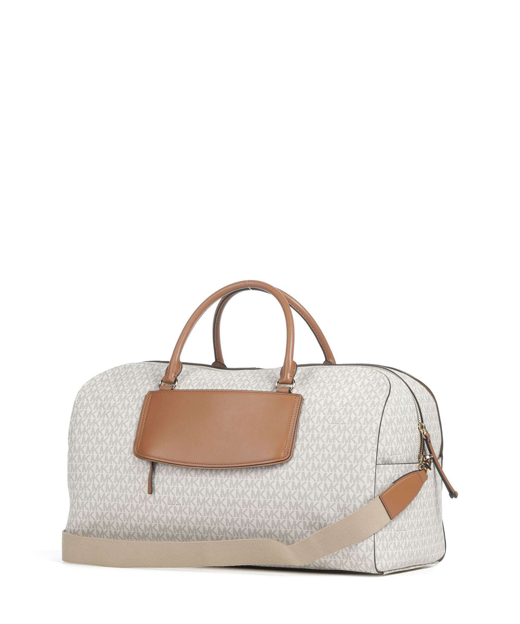 Michael Kors Jet Set Travel XL Weekend Bag - Vanilla / Acorn