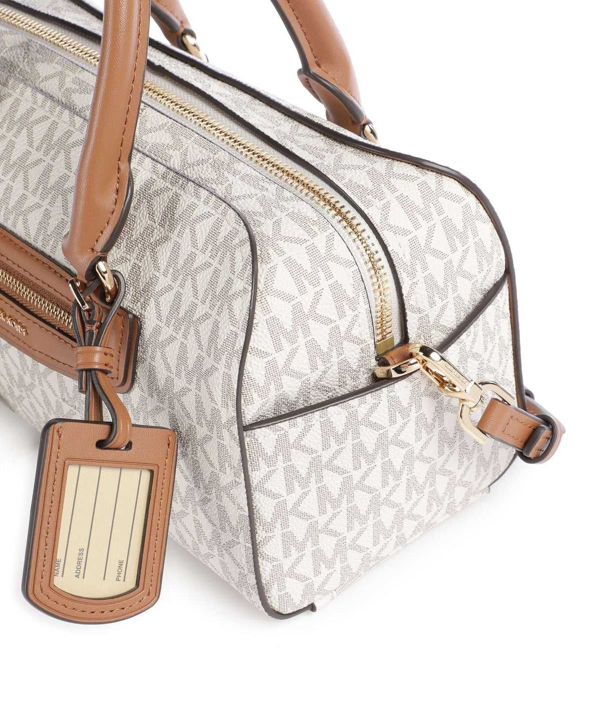 Michael Kors Jet Set Travel XS Handbag - Vanilla / Acorn
