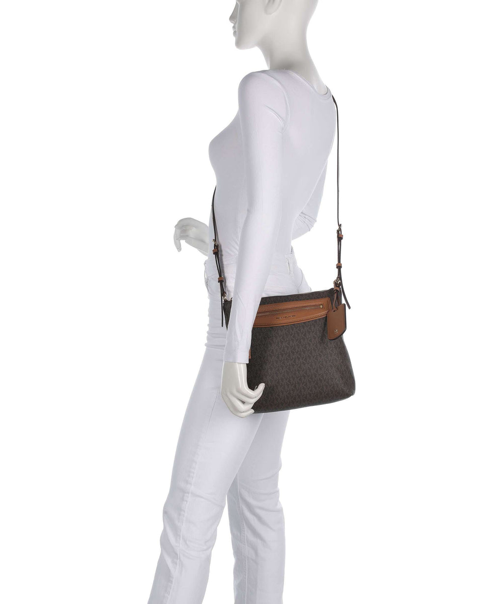 Michael Kors Jet Set Travel Large Crossbody Bag - Brown / Acorn