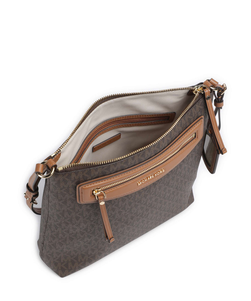 Michael Kors Jet Set Travel Large Crossbody Bag - Brown / Acorn