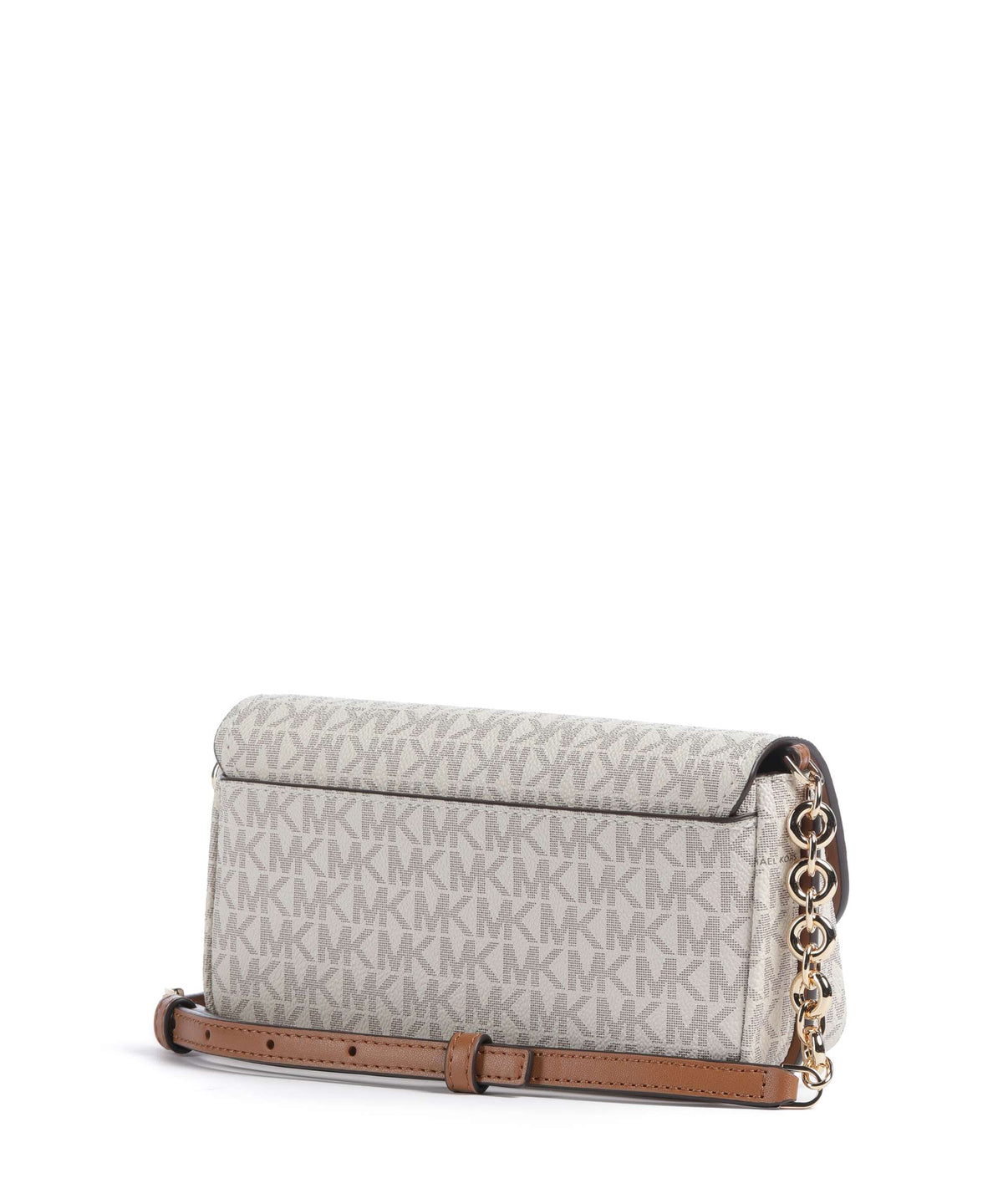 Michael Kors Nolita Small Crossbody Bag - Vanilla / Acorn