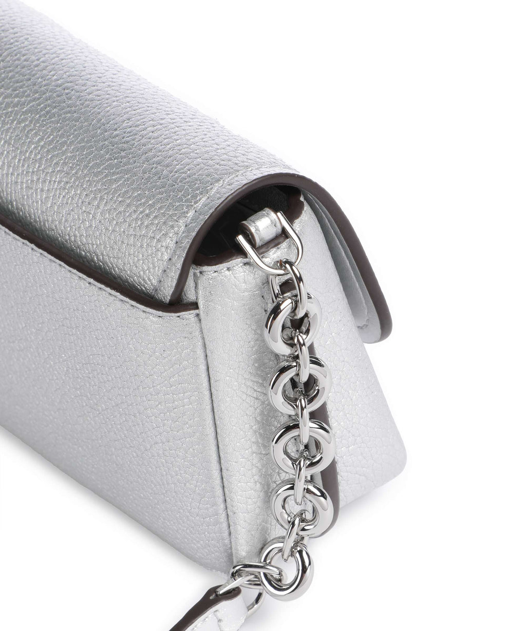 Michael Kors Nolita Small Crossbody Bag - Silver