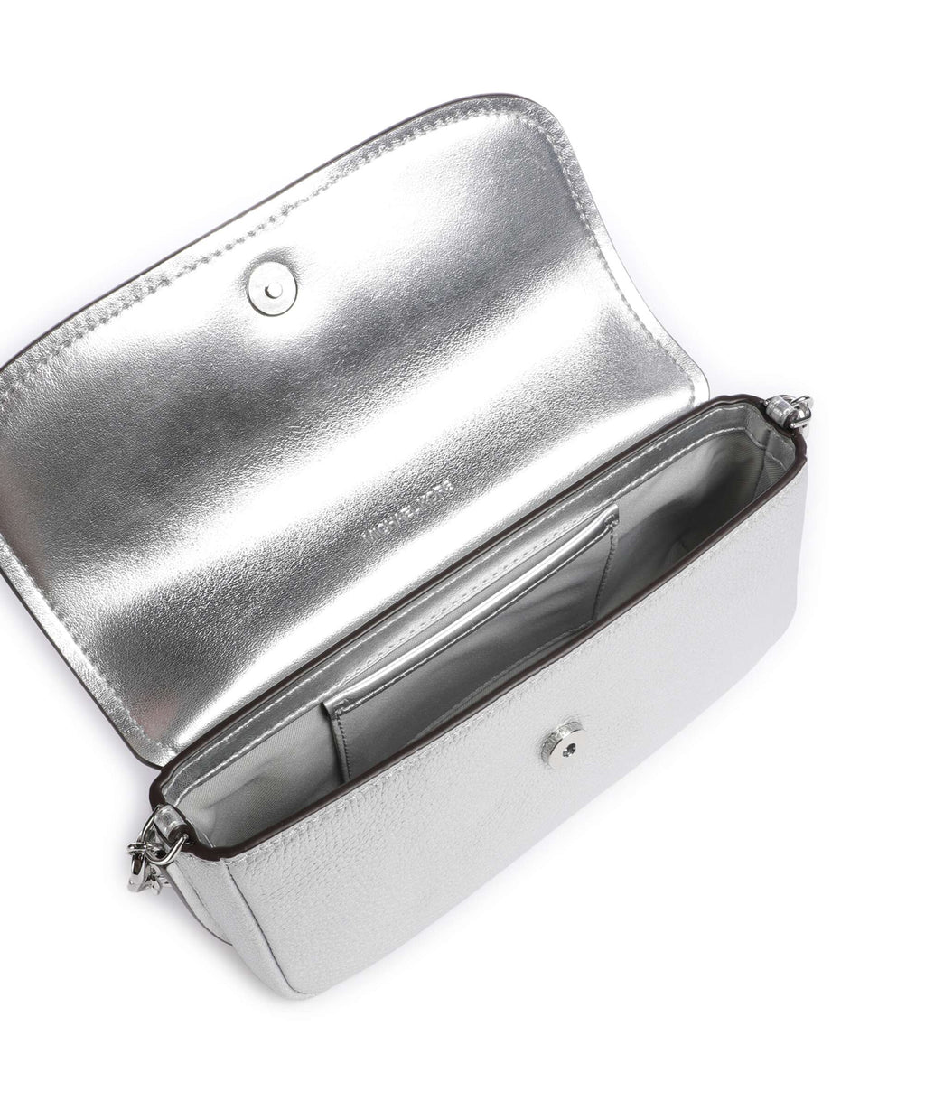 Michael Kors Nolita Small Crossbody Bag - Silver