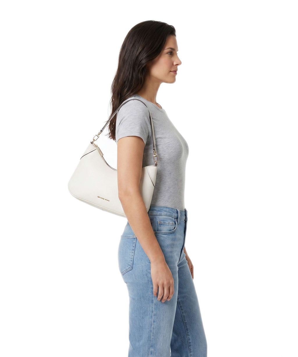 Michael Kors Jet Set Medium Shoulder Bag - Eggshell