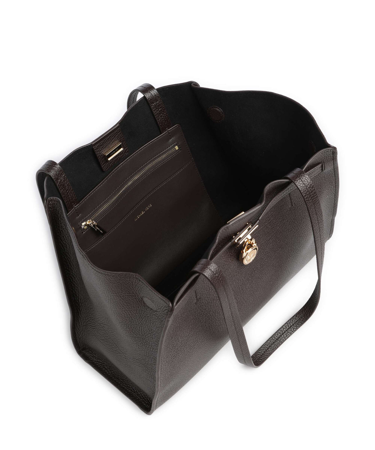 Michael Kors Hamilton Moderne Large Tote Bag - Chocolate