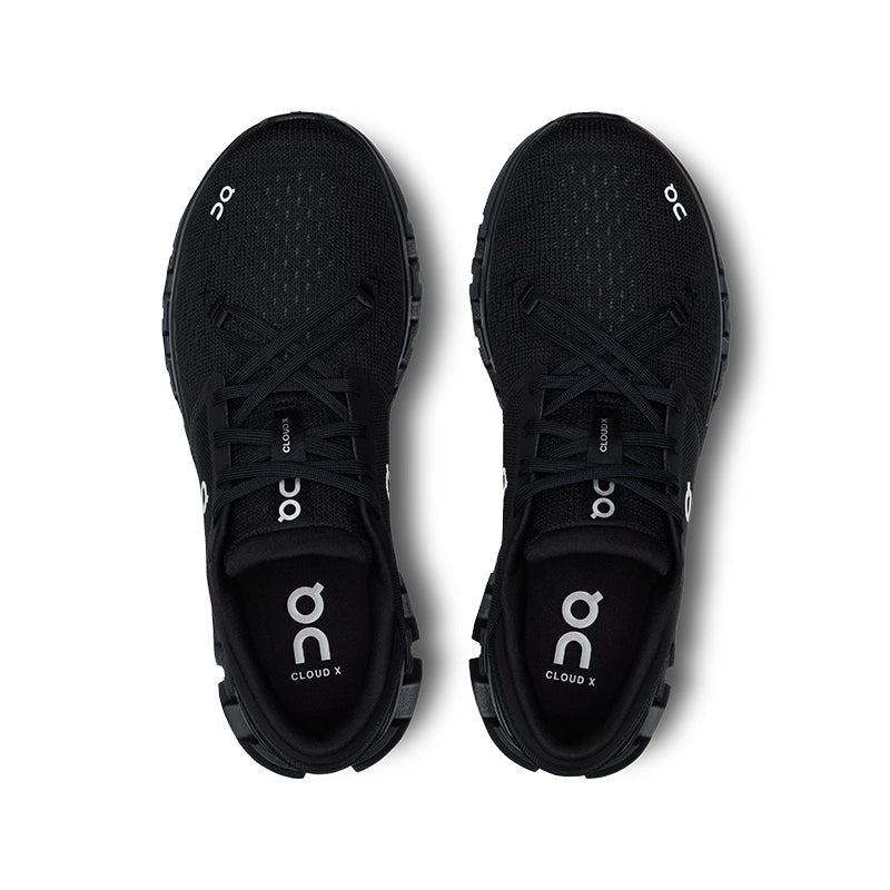 On Cloud X 4 - Black / Eclipse
