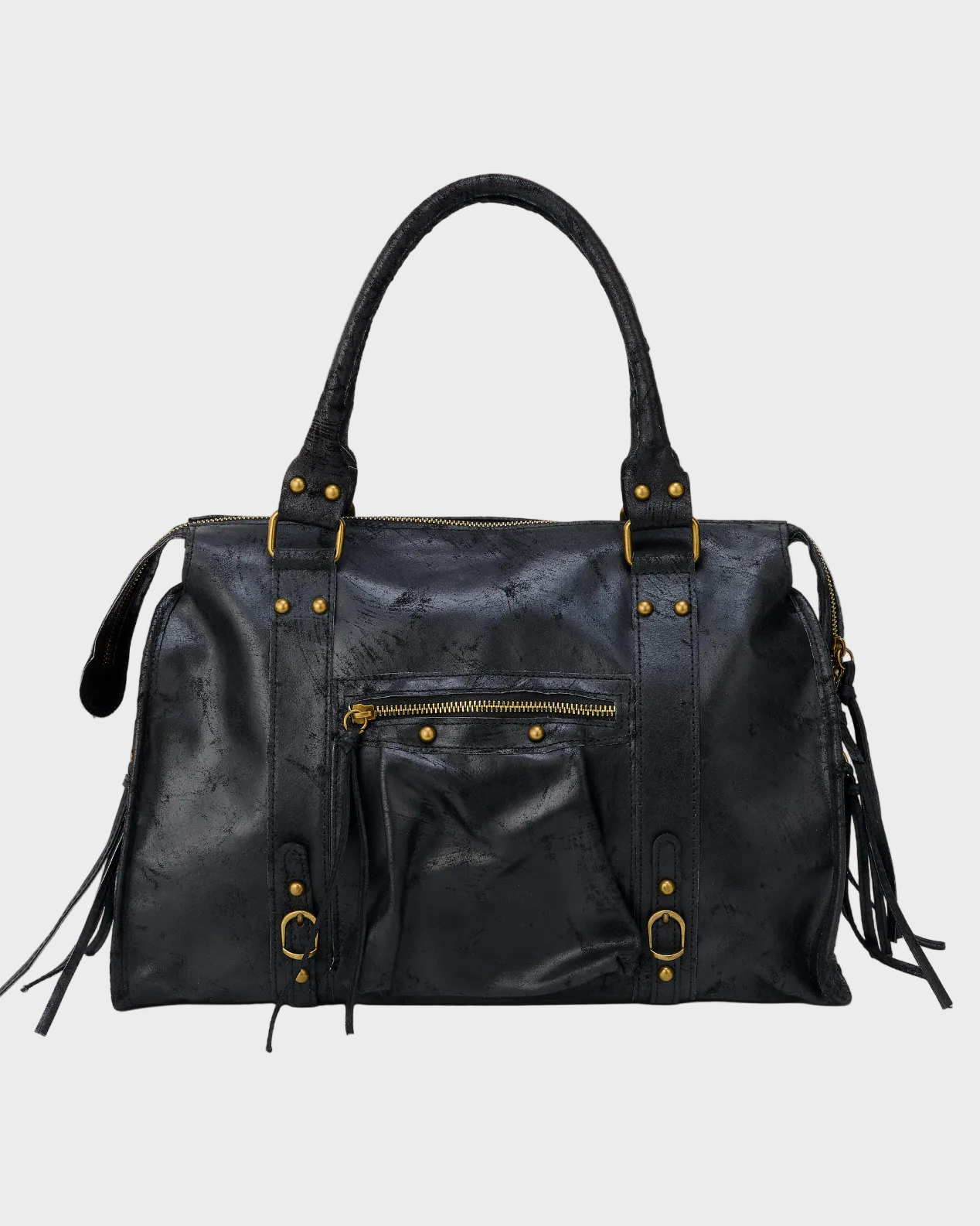 FC6-Sac fille branchée noir