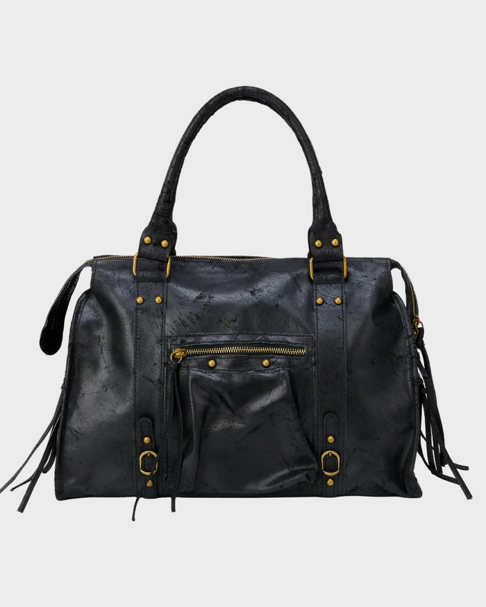 FC6-Sac fille branchée noir