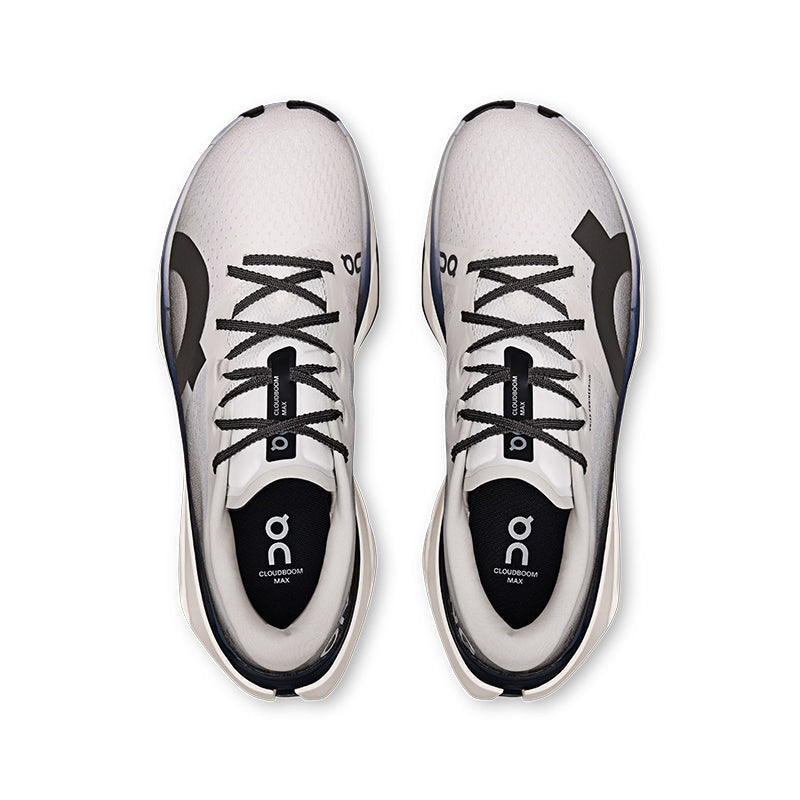 On Cloudboom Max - White / Black