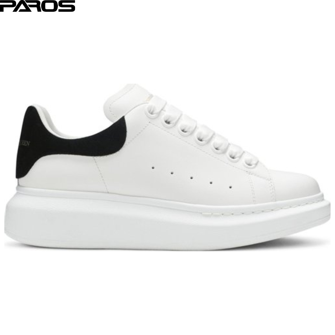 Alexander McQueen Oversized Sneaker - White / Black