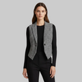 Gilet blazer sans manches