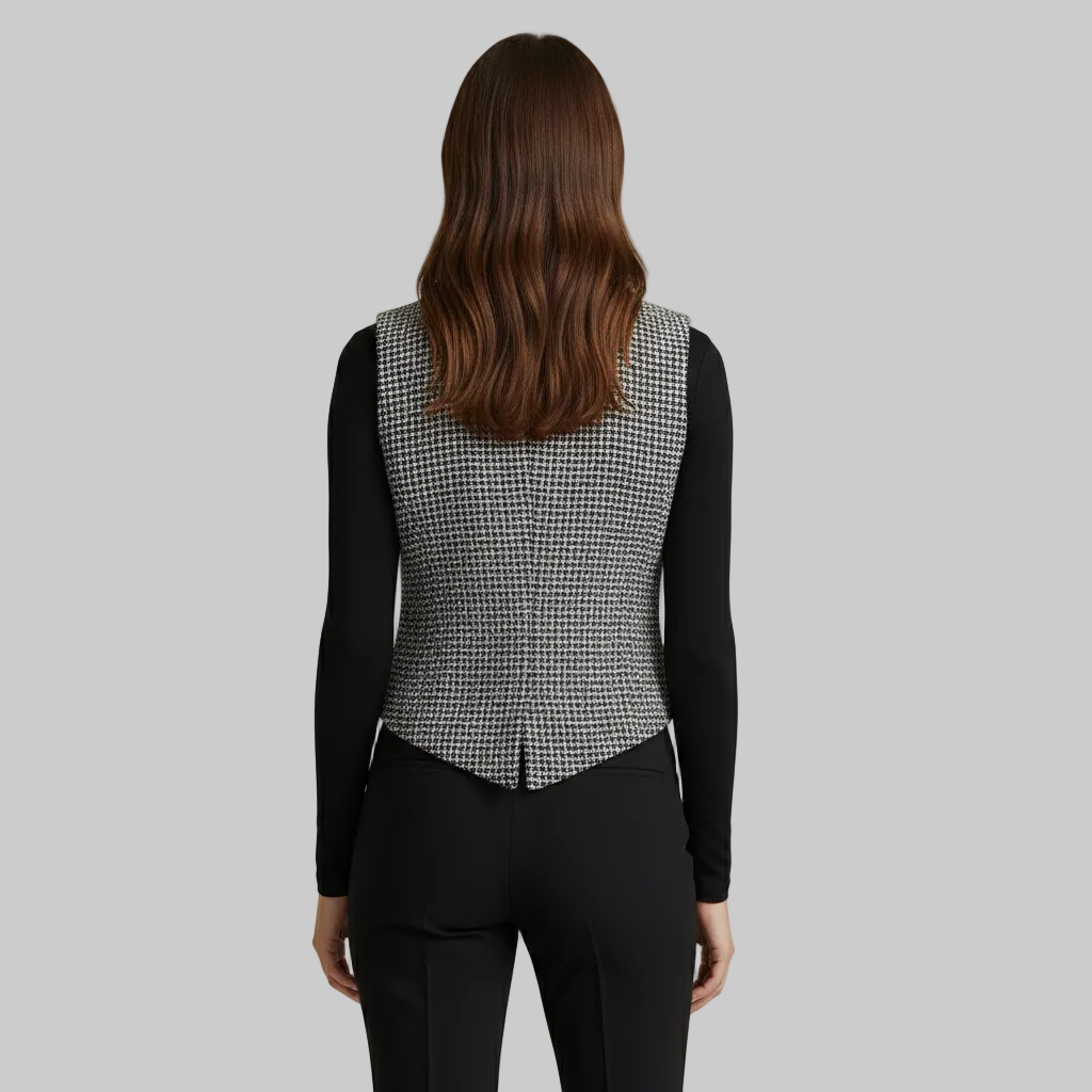 Gilet blazer sans manches